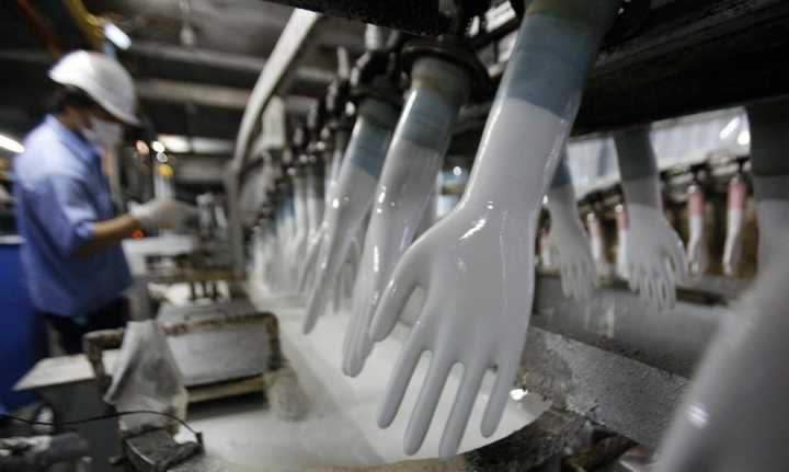 乳胶手套生产
